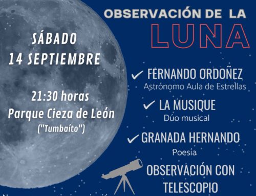 NOCHE INTERNACIONAL DE OBSERVACIÓN DE LA LUNA